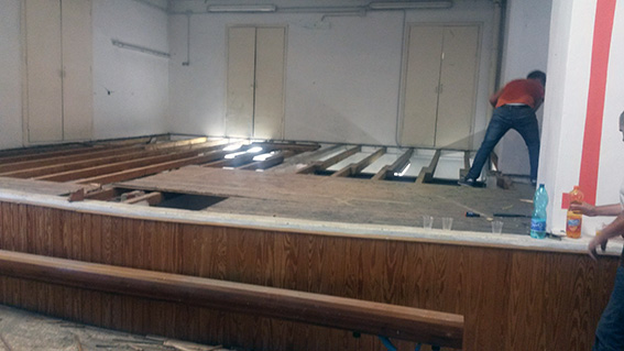 l'emersione della cantina